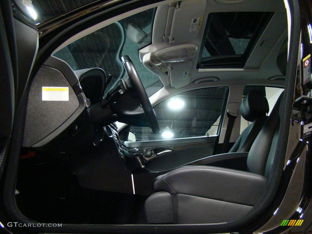 2007 E 350 4Matic Sedan - Black / Black photo #8
