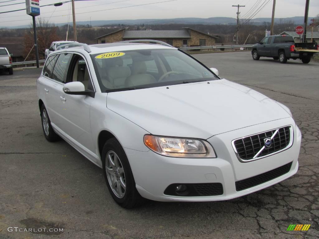 2009 V70 3.2 - Ice White / Sandstone photo #4