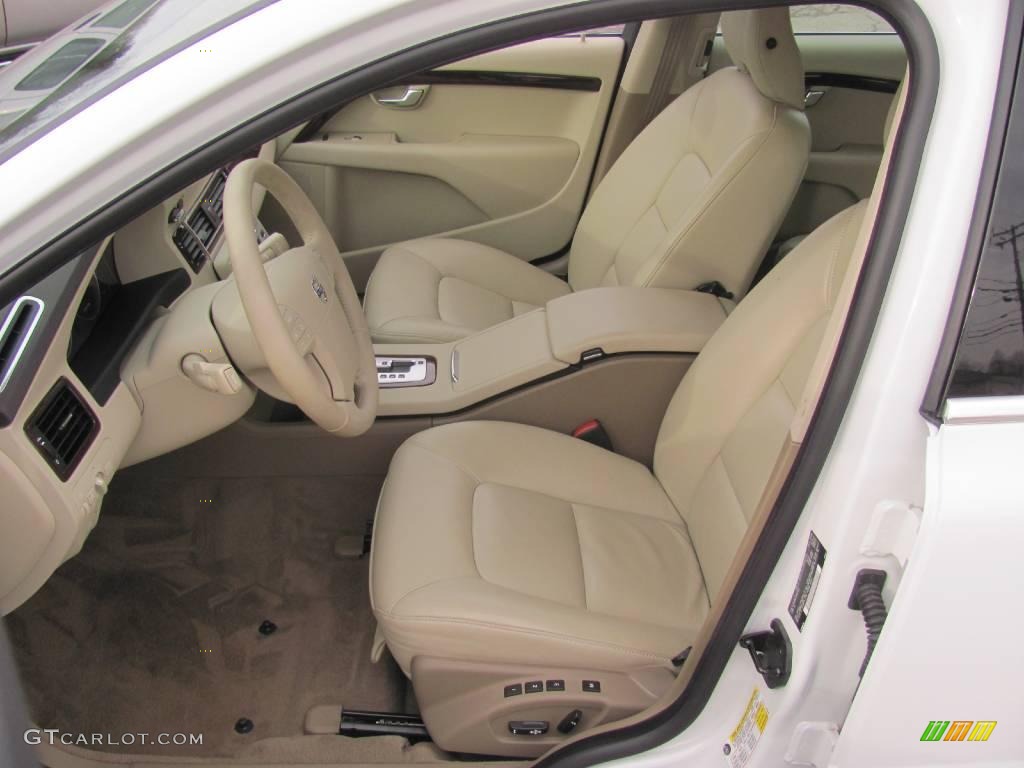 2009 V70 3.2 - Ice White / Sandstone photo #22