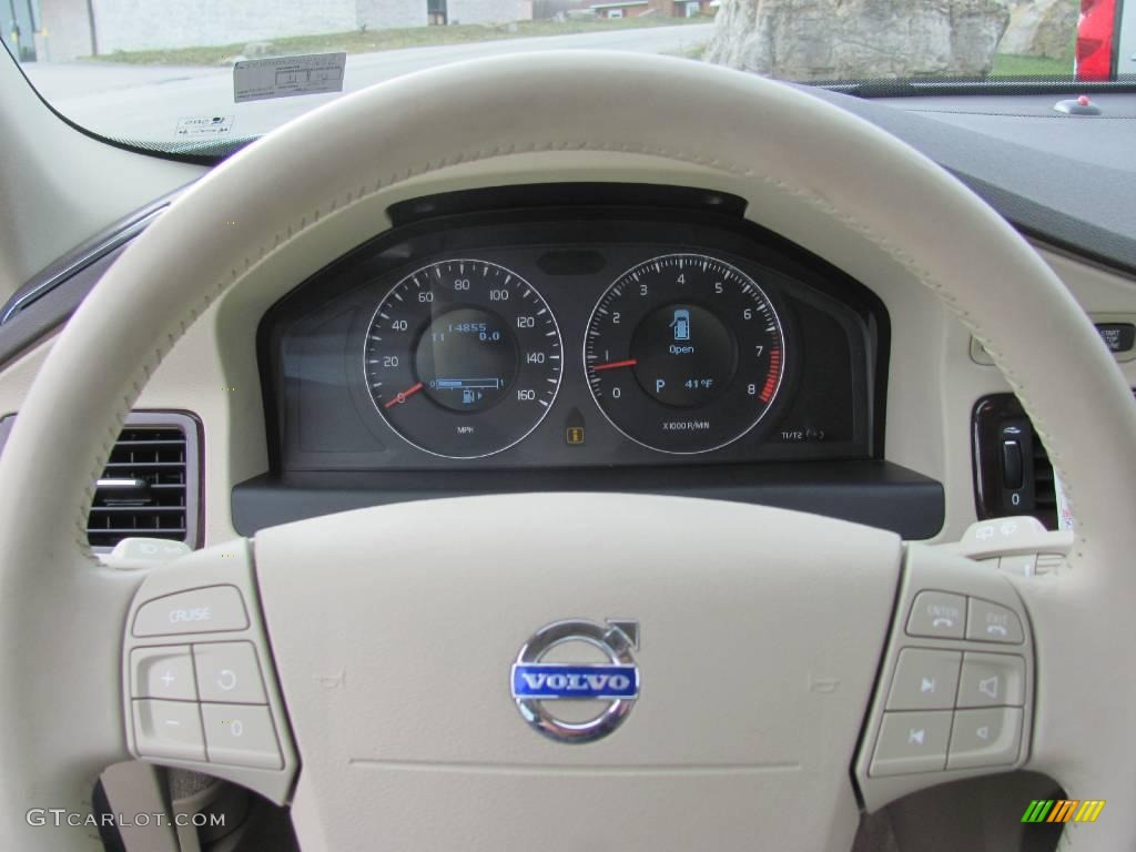 2009 V70 3.2 - Ice White / Sandstone photo #24