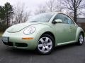 2007 Gecko Green Metallic Volkswagen New Beetle 2.5 Convertible  photo #5