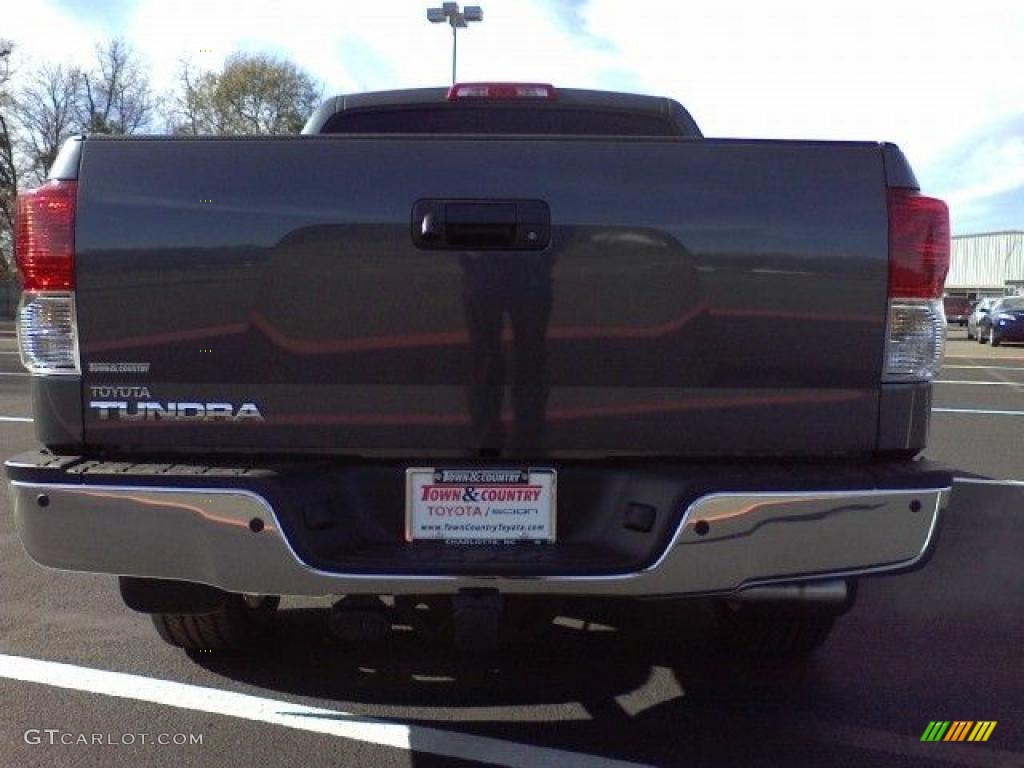 2010 Tundra Platinum CrewMax - Slate Gray Metallic / Black photo #3