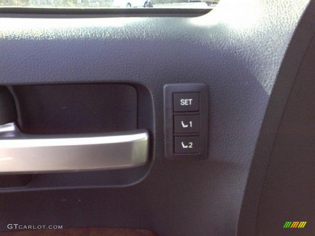 2010 Tundra Platinum CrewMax - Slate Gray Metallic / Black photo #16