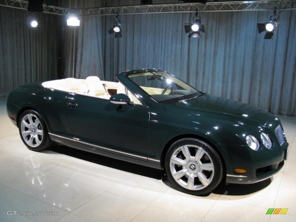 2007 Continental GTC  - Barnato Green / Magnolia photo #3