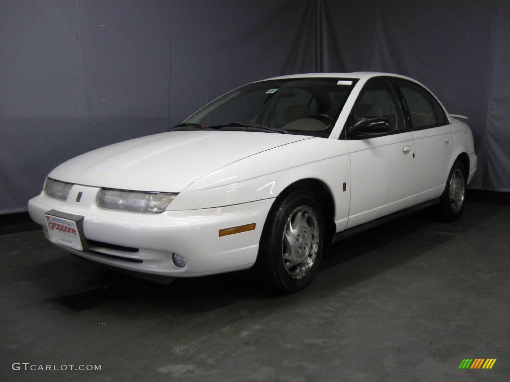 1996 S Series SL2 Sedan - White / Beige photo #1