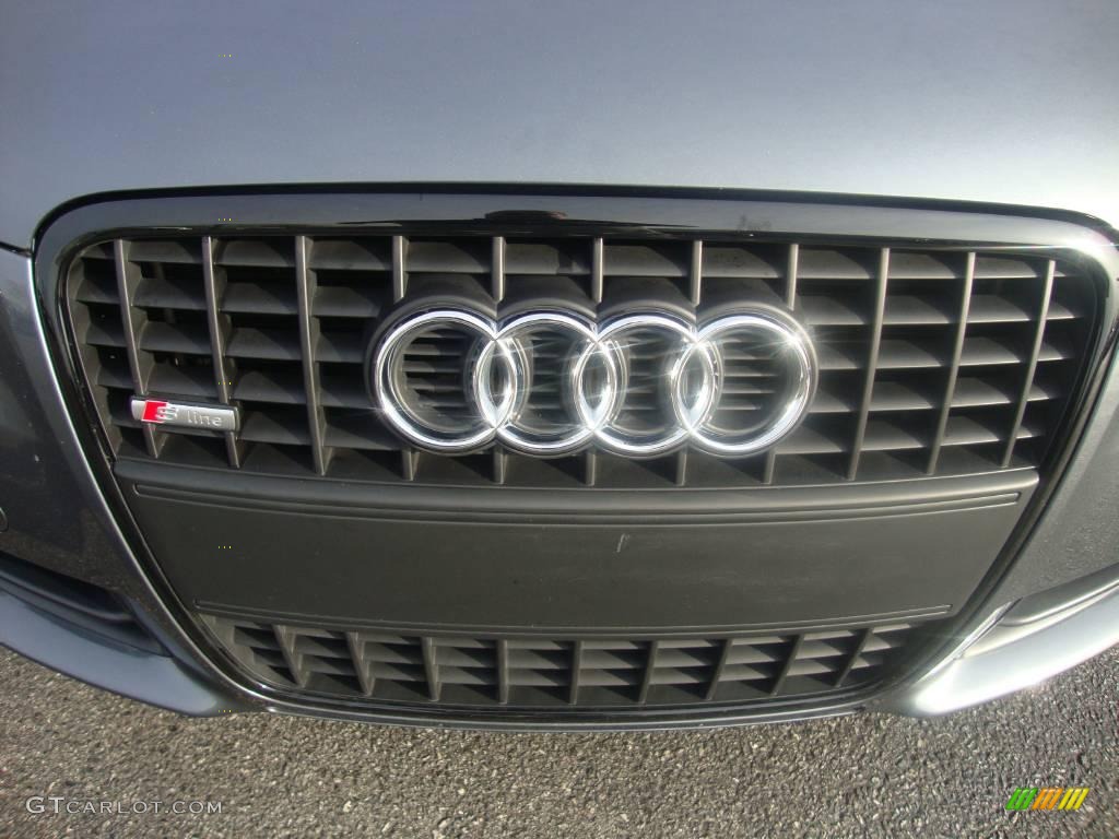 2008 A4 3.2 quattro Sedan - Dolphin Grey Metallic / Black photo #34