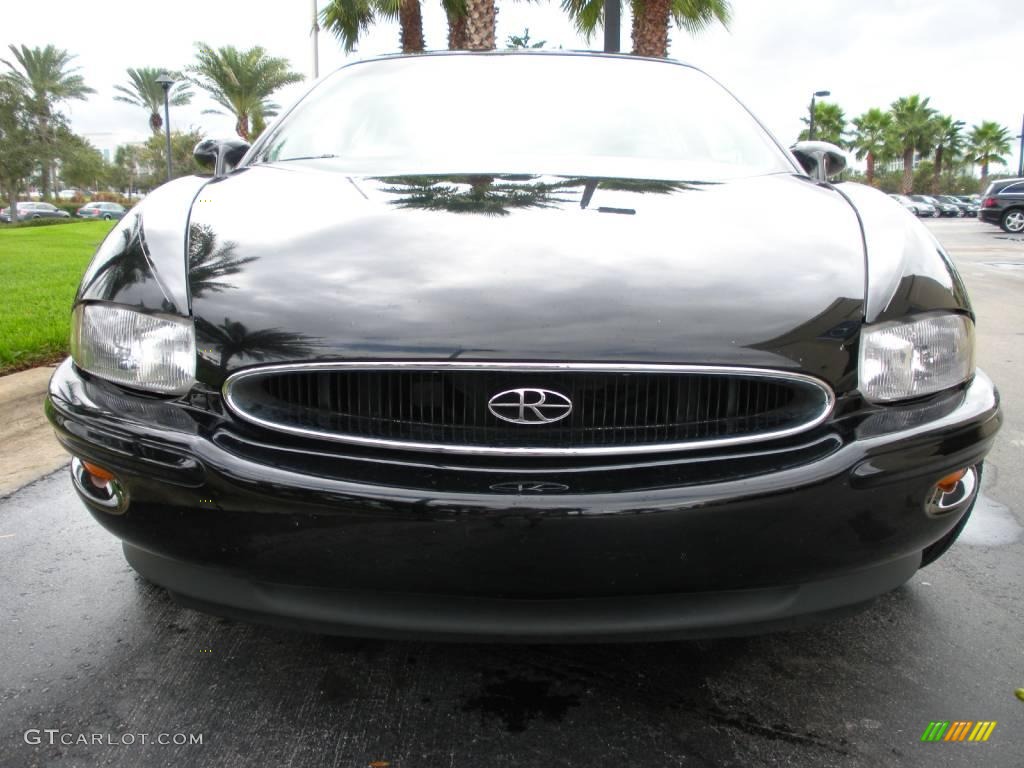 1997 Riviera Supercharged Coupe - Black / Medium Gray photo #3