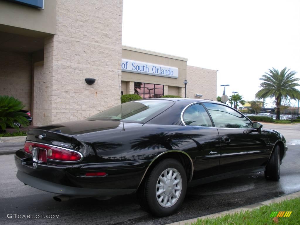 1997 Riviera Supercharged Coupe - Black / Medium Gray photo #6