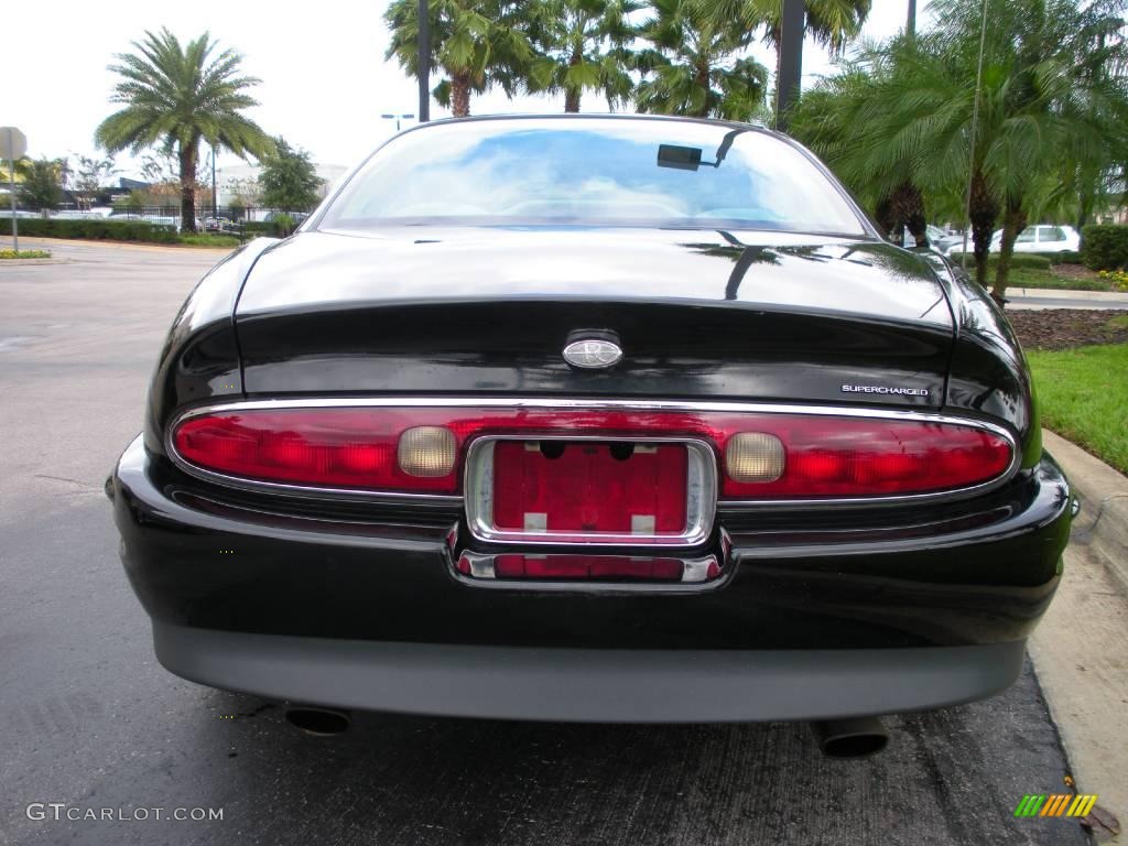 Black 1997 Buick Riviera Supercharged Coupe Exterior Photo #23669598