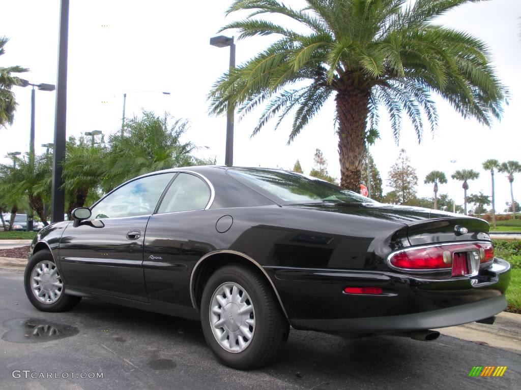 1997 Riviera Supercharged Coupe - Black / Medium Gray photo #8