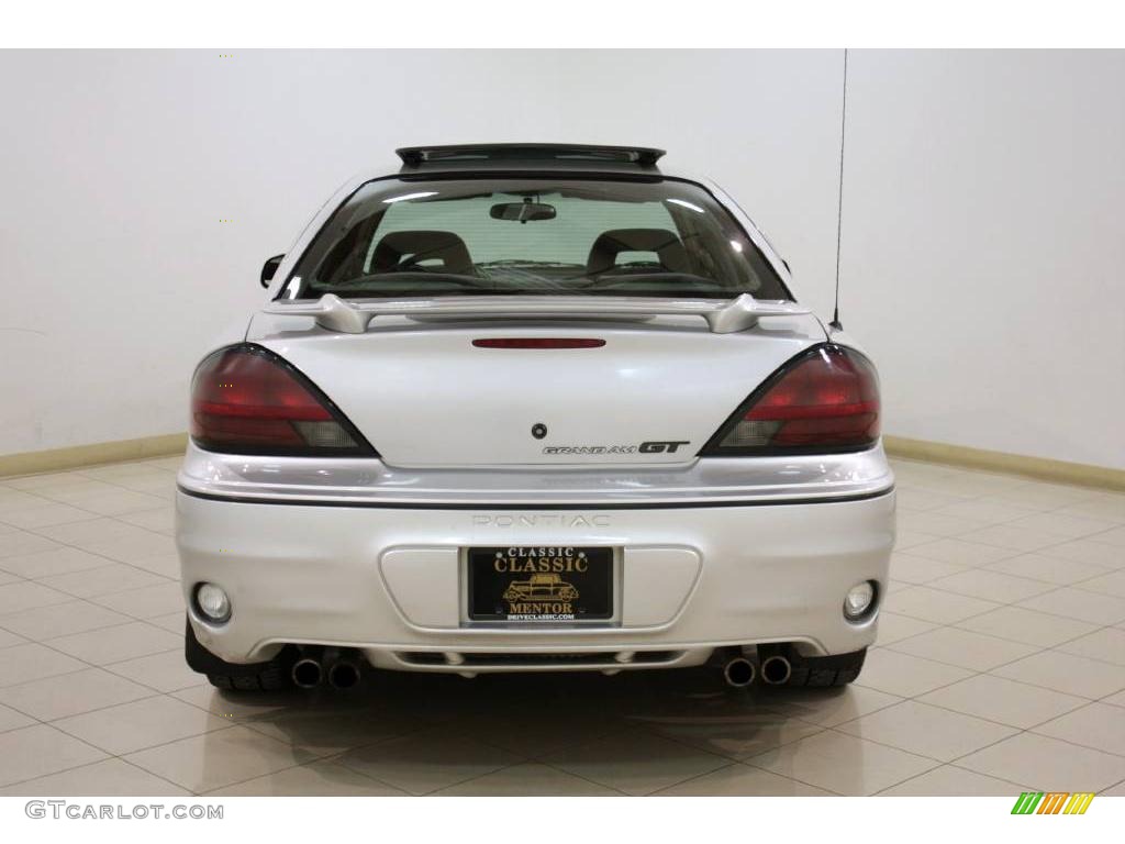 2001 Grand Am GT Sedan - Galaxy Silver Metallic / Dark Pewter photo #6