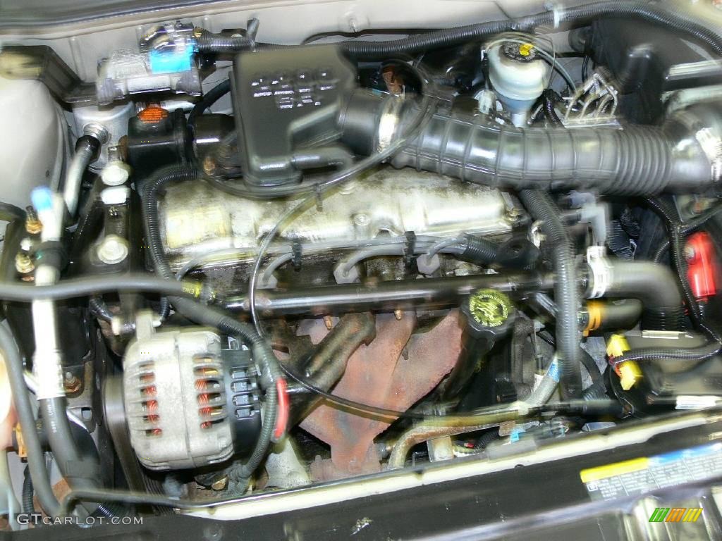 2002 Pontiac Sunfire SE Sedan Engine Photos