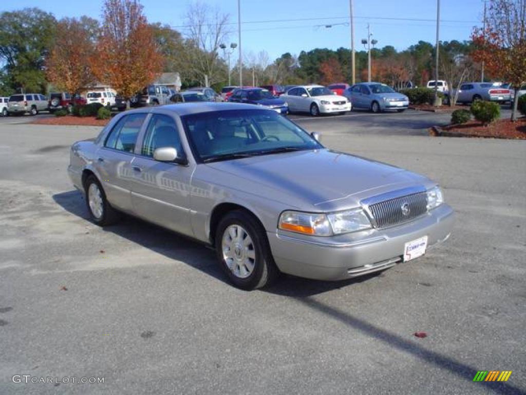 2004 Grand Marquis LS - Silver Birch Metallic / Light Flint photo #3