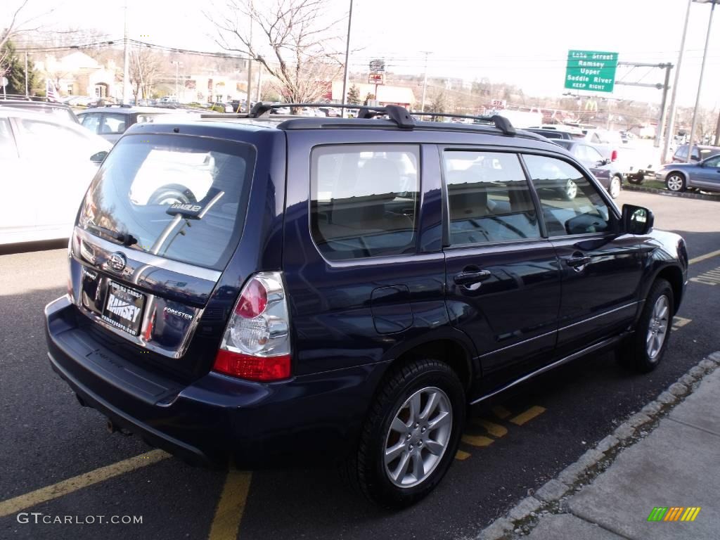 2006 Forester 2.5 X Premium - Regal Blue Pearl / Graphite Gray photo #3