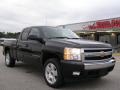 2008 Black Chevrolet Silverado 1500 LT Extended Cab  photo #1