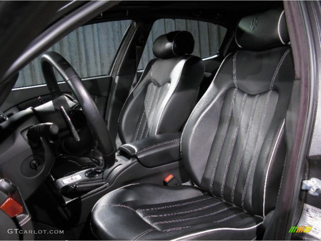 Nero Interior 2007 Maserati Quattroporte Standard Quattroporte Model Photo #23675878