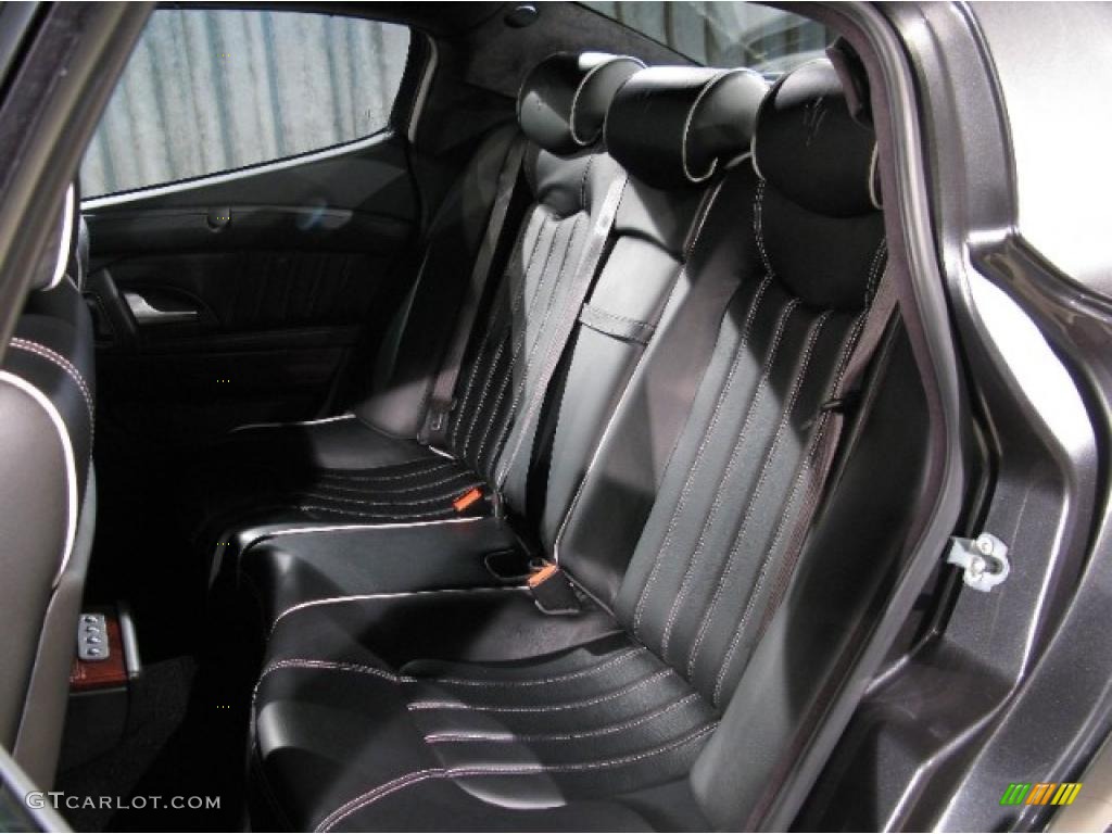 2007 Quattroporte  - Grigio Granito (Dark Grey) / Nero photo #13