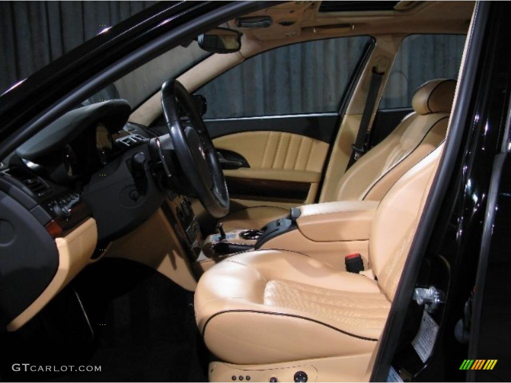 Beige Interior 2007 Maserati Quattroporte Standard Quattroporte Model Photo #23676098