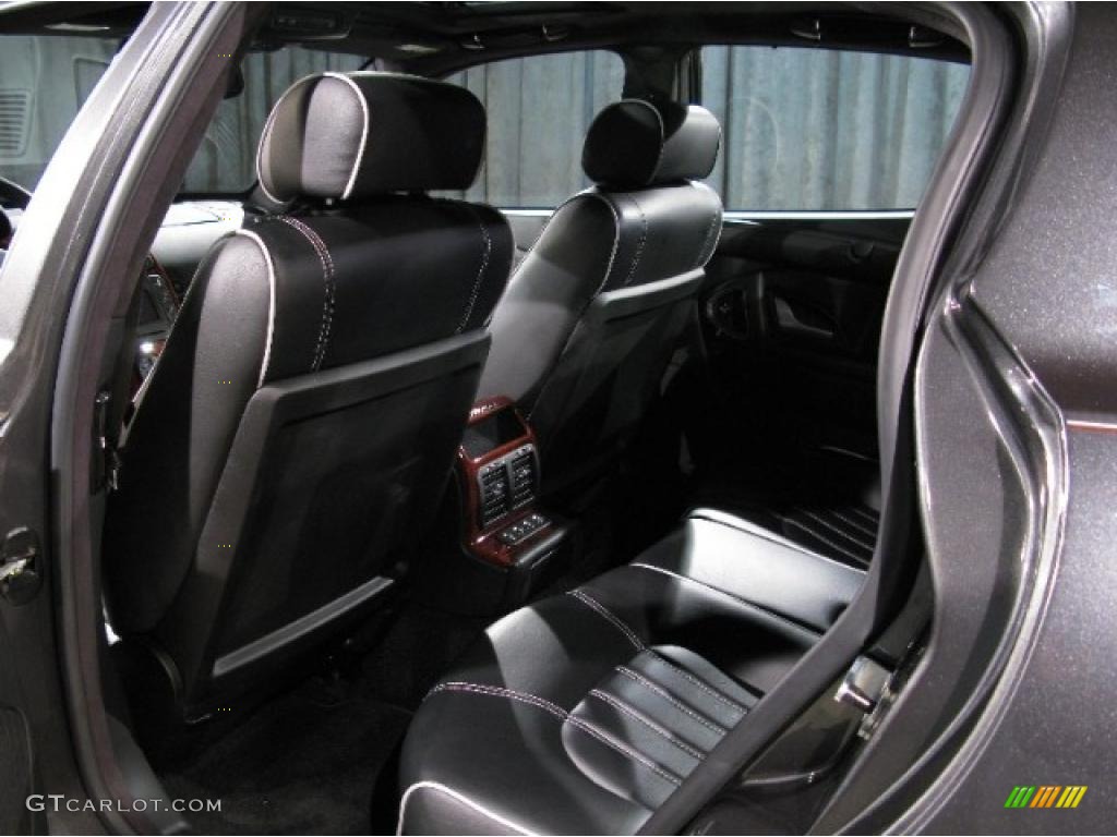 2007 Quattroporte  - Grigio Granito (Dark Grey) / Nero photo #14
