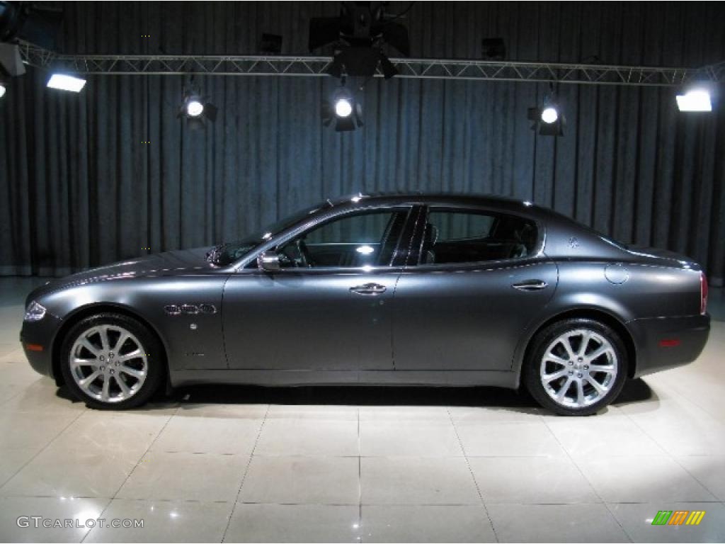 Grigio Granito (Dark Grey) 2007 Maserati Quattroporte Standard Quattroporte Model Exterior Photo #23676294