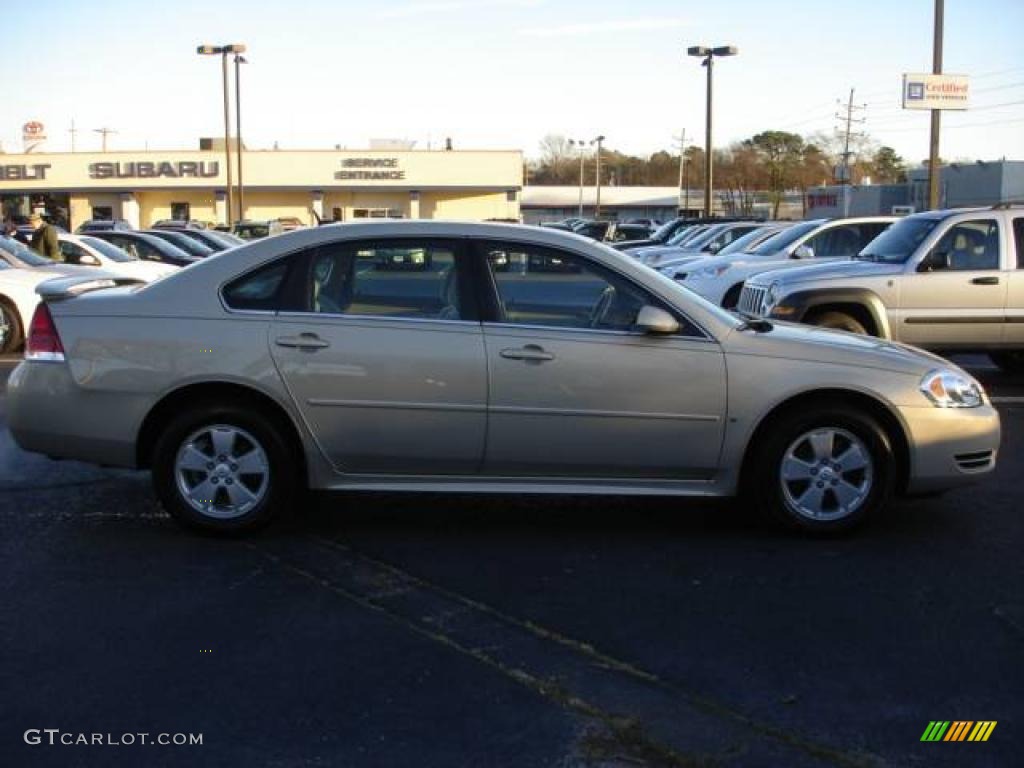 2010 Impala LT - Gold Mist Metallic / Neutral photo #3