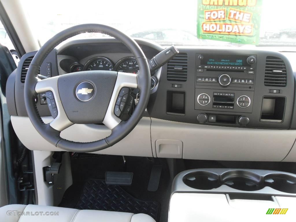 2010 Silverado 1500 LT Crew Cab - Blue Granite Metallic / Light Titanium/Ebony photo #21