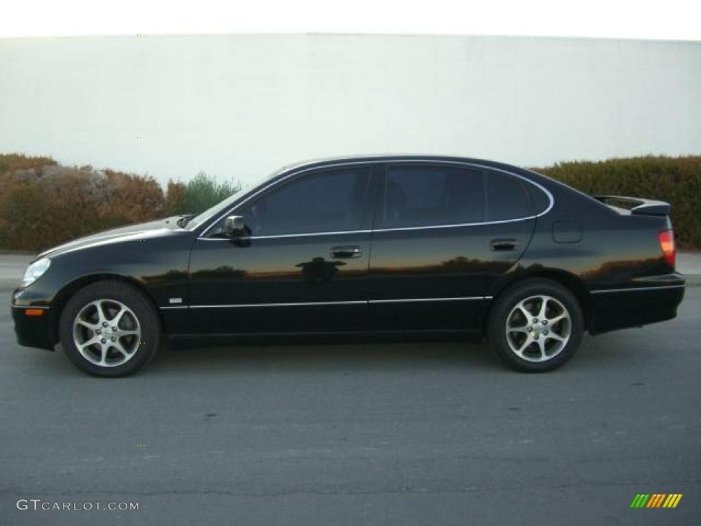 2000 GS 300 - Black Onyx / Ivory photo #2