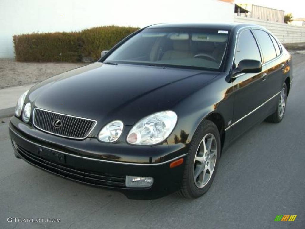 2000 GS 300 - Black Onyx / Ivory photo #4