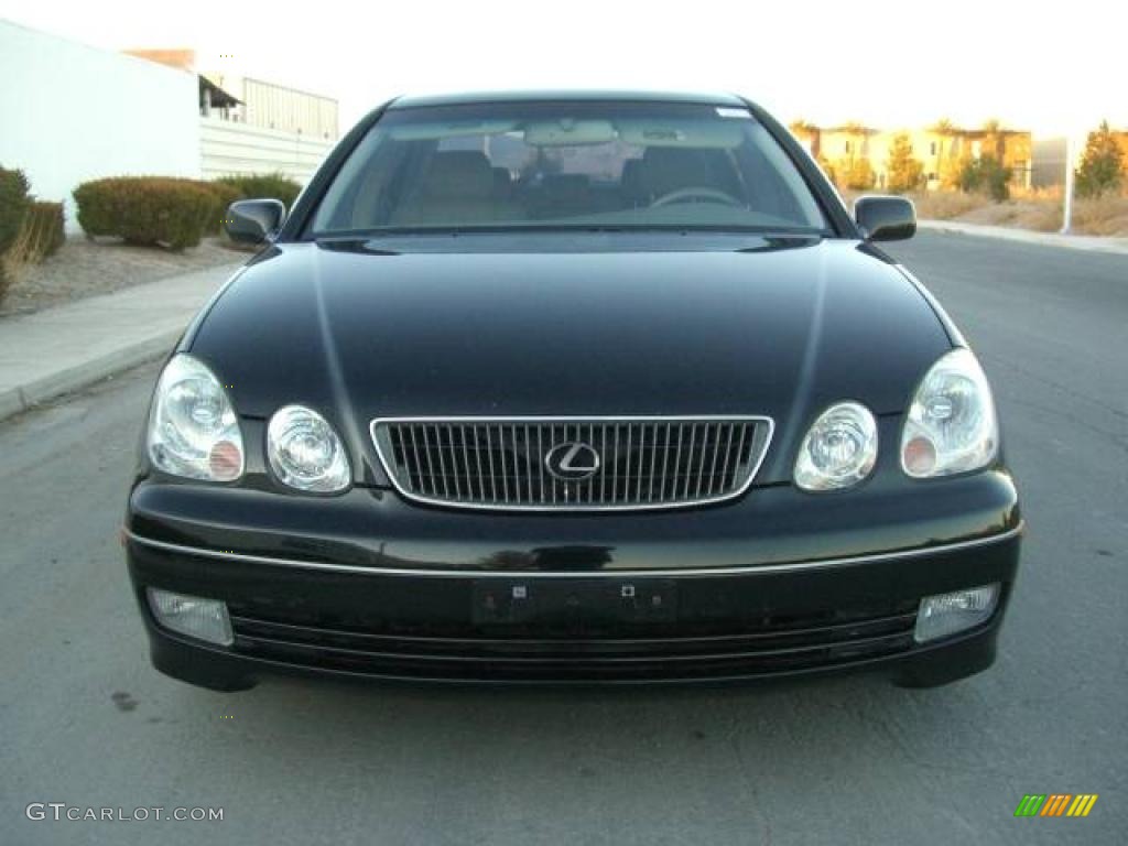 2000 GS 300 - Black Onyx / Ivory photo #5