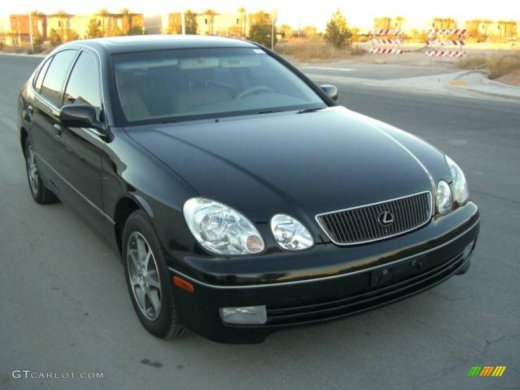 2000 GS 300 - Black Onyx / Ivory photo #6