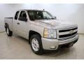 2007 Silver Birch Metallic Chevrolet Silverado 1500 LT Extended Cab 4x4  photo #1