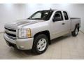 2007 Silver Birch Metallic Chevrolet Silverado 1500 LT Extended Cab 4x4  photo #3