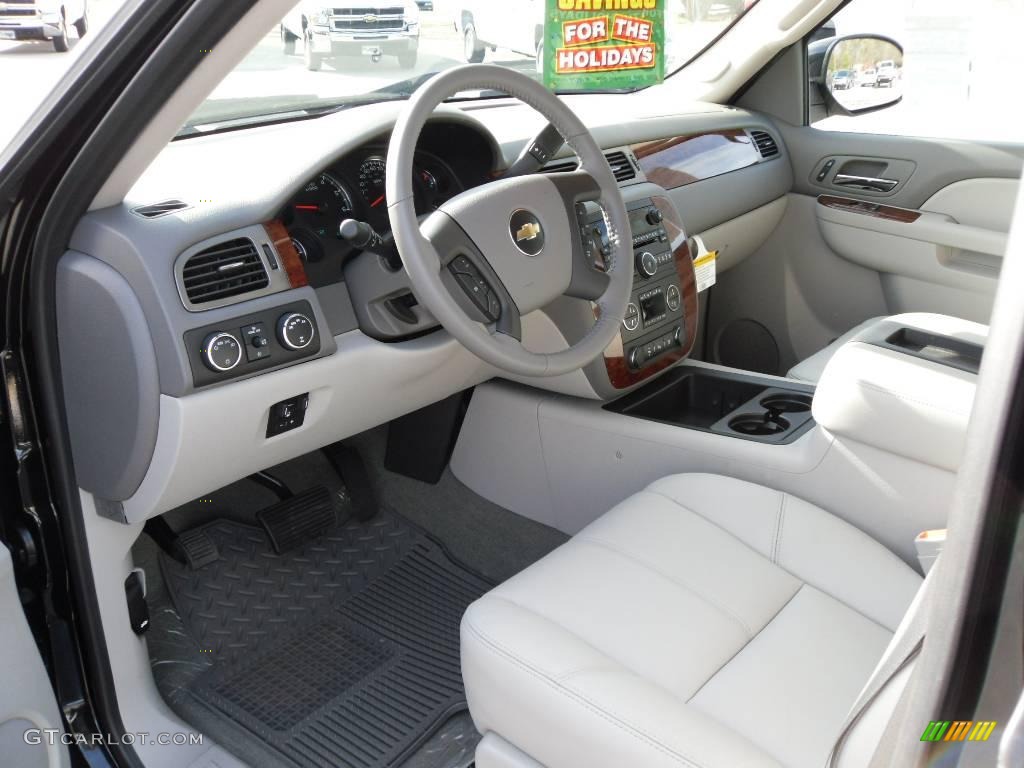 2010 Silverado 1500 LTZ Extended Cab 4x4 - Black Granite Metallic / Light Titanium/Dark Titanium photo #25