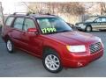 2006 Garnet Red Pearl Subaru Forester 2.5 X Premium  photo #3