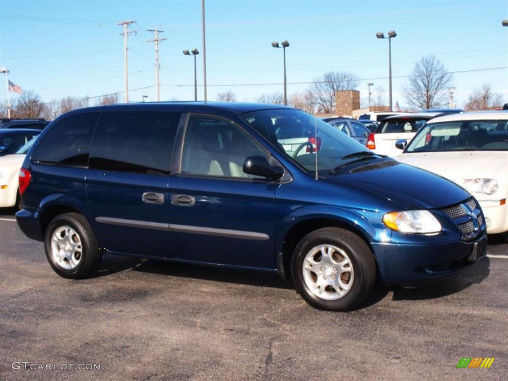 2003 Caravan CV - Midnight Blue Pearl / Sandstone photo #2