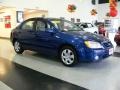 2005 Imperial Blue Kia Spectra EX Sedan  photo #8