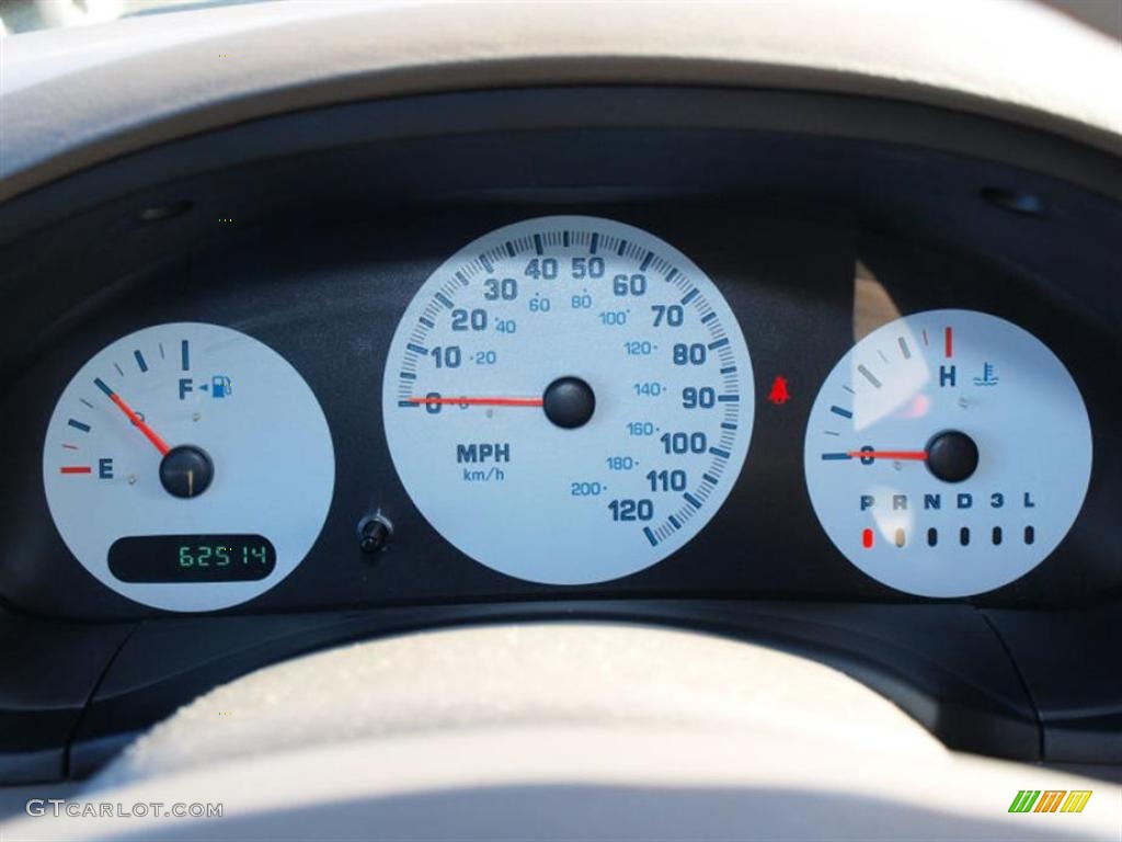 2003 Dodge Caravan SXT Gauges Photo #23679688