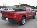 2008 Inferno Red Crystal Pearl Dodge Dakota SXT Crew Cab  photo #3