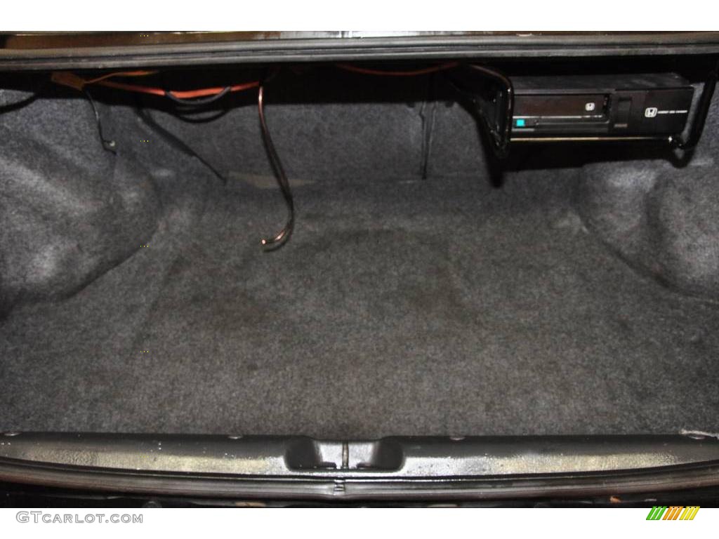 1996 Civic EX Coupe - Granada Black Pearl Metallic / Black photo #22