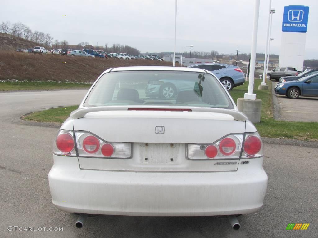 1999 Accord EX V6 Sedan - Taffeta White / Ivory photo #10