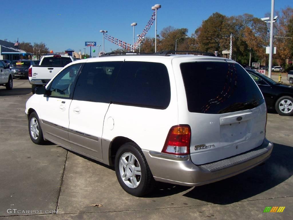 2003 Windstar SEL - Vibrant White / Medium Parchment photo #3