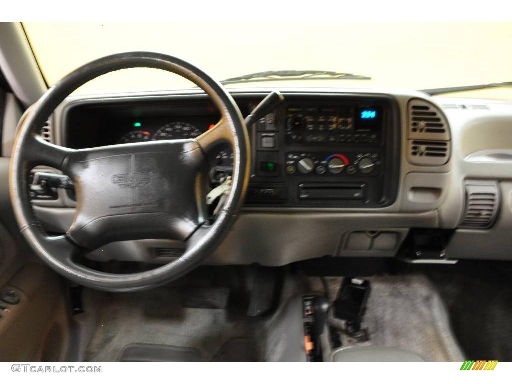 1996 Suburban SLT 4x4 - Onyx Black / Gray photo #7