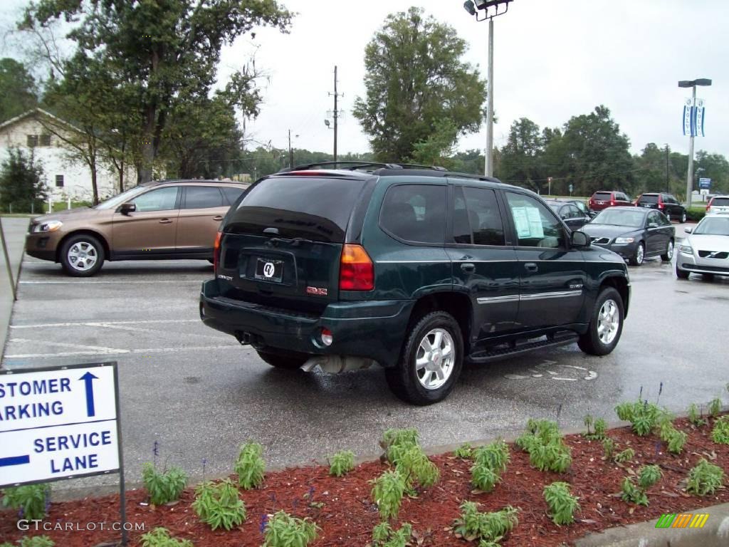 2006 Envoy SLT - Emerald Green Metallic / Light Tan/Ebony Black photo #8