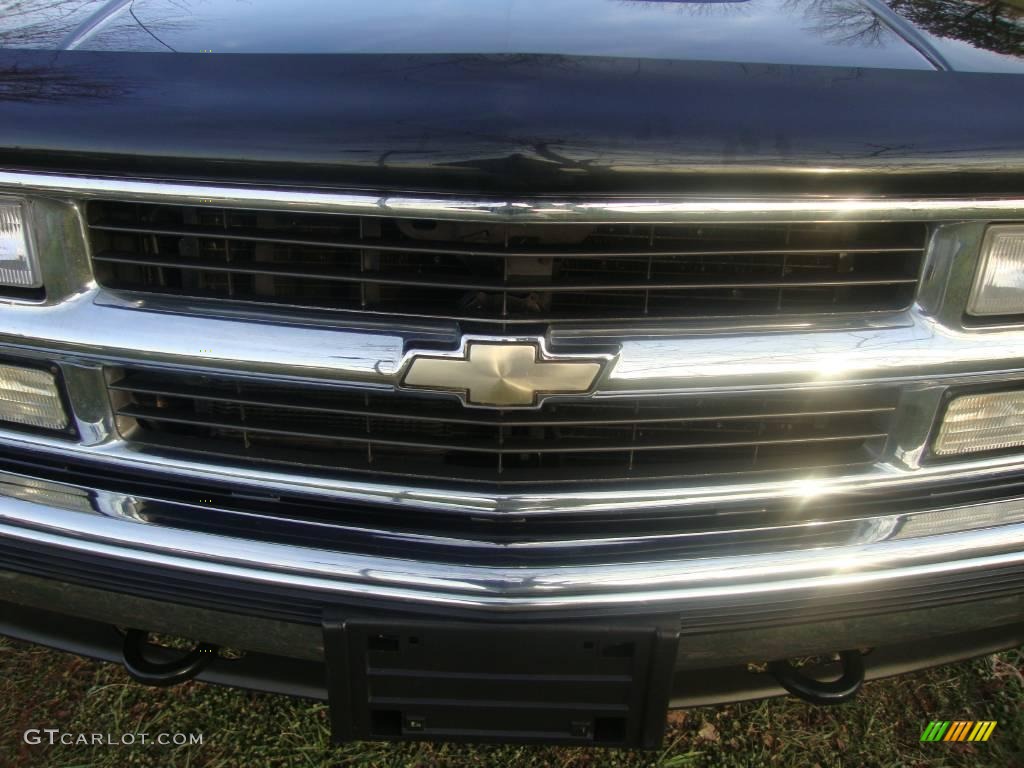 1997 C/K K1500 Silverado Extended Cab 4x4 - Black / Red photo #26