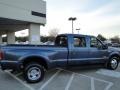 2007 Medium Wedgewood Blue Metallic Ford F350 Super Duty Lariat Crew Cab Dually  photo #2