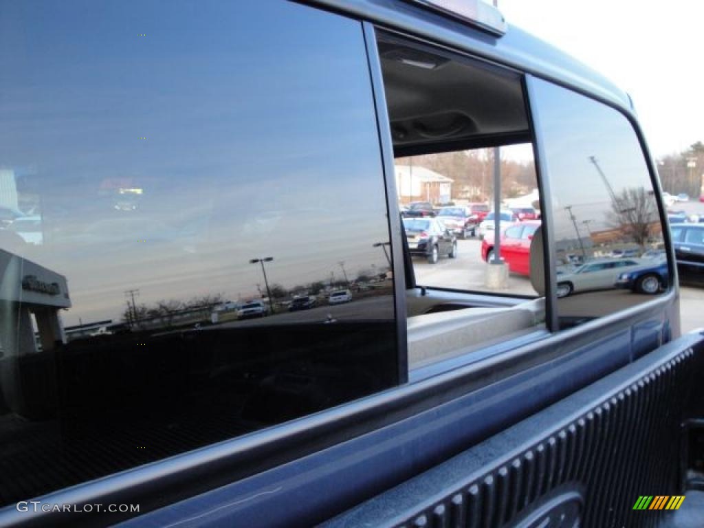 2007 F350 Super Duty Lariat Crew Cab Dually - Medium Wedgewood Blue Metallic / Medium Flint photo #12