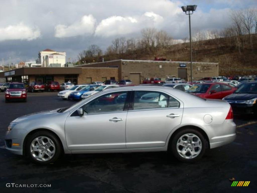 2010 Fusion Sport - Brilliant Silver Metallic / Charcoal Black/Sport Black photo #6