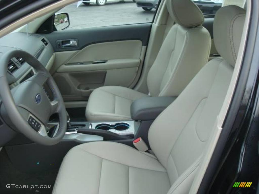 2010 Fusion SEL - Tuxedo Black Metallic / Medium Light Stone photo #10