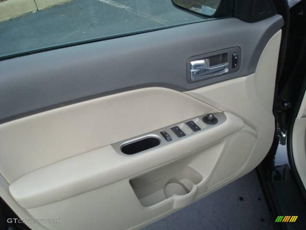 2010 Fusion SEL - Tuxedo Black Metallic / Medium Light Stone photo #14