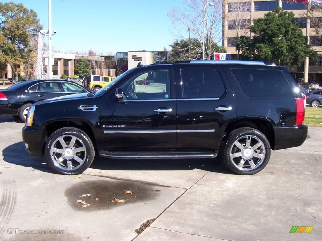 2007 Escalade AWD - Black Raven / Ebony/Ebony photo #2